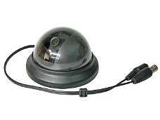 1/3" mini dome camera zwart 500 tvl