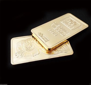 1 Troy Oz 24K verguld 999,9 Gold (goud) Pamp Suisse baar! - 3