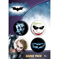 Batman Joker buttons bij Stichting Superwens!