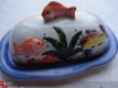 aardewerk botervlootje met als handvat een vis china 95135 - 1 - Thumbnail