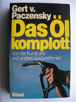 3 x Gert v.Paczensky -Das Ölkomplot+ Weisse Herrschaft + - 1