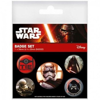 Buttons Star Wars First Order bij Stichting Superwens! - 1