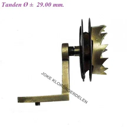 === Wekker onderdeel = comtoise = oud === 36319 - nr. 1