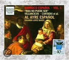 Al Ayre Espanol - Barroco Espanol Vol. 1  (CD)