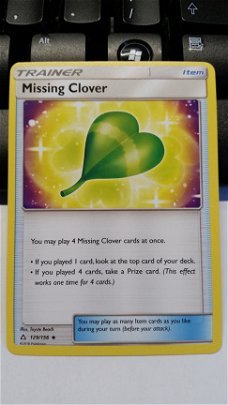 Missing Clover  129/156 Ultra Prism