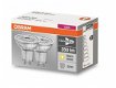 Osram GU10 Led spotlamp dubbelpak 230V - 0 - Thumbnail