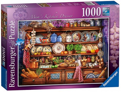 Ravensburger - Mum's Kitchen Dresser - 1000 Stukjes Nieuw - 2