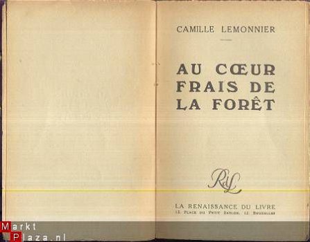 CAMILLE LEMONNIER**AU COEUR FRAIS DE LA FORET**RENAISSANCE** - 2
