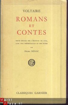 VOLTAIRE**ROMANS ET CONTES**HENRI BENAC*CLASSIQUES GARNIER