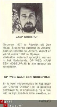 JAAP KRUITHOF**OP WEG NAAR EEN NOBELPRIJS*DE CLAUWAERT LEUVE - 3