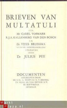 MULTATULI**BRIEVEN VAN MULTATULI AAN CAREL VOSMAER**MANTEAU - 1