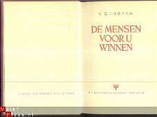 K. C. INGRAM**DE MENSEN VOOR U WINNEN**LINNEN BOEK-BAND.!!!