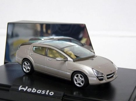 1:43 Norev 880001 Webasto Welcome 1 Concept car Champagne grey - 2