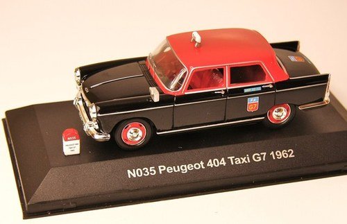 1:43 Nostalgie No36 Peugeot 404 TAXI G7 1962 - 1