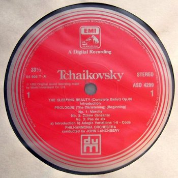 LP - Tchaikovsky - The Sleeping Beauty - 1