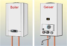 Warmwatertoestellen, propaan-aardgasgeisers, combi ketels, boilers en electrische doorstromers.