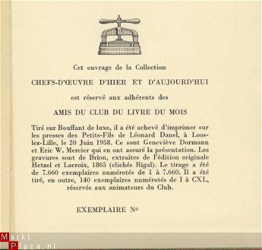 VICTOR HUGO**LE MISERABLES**RELIURE SOLIDE EN LIN - 7