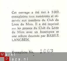 PAUL BOURGET**LE DISCIPLE**LE CLUB DU LIVRE DU MOIS*ARTHEME* - 5