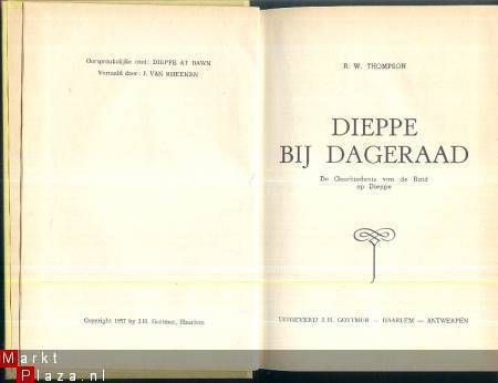 R. W. THOMPSON**DIEPPE BIJ DAGERAAD**J. H. GOTTMER*HAARLEM* - 2