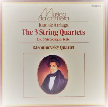 LP - Juan de Arriaga - The 3 String Quartets - 1