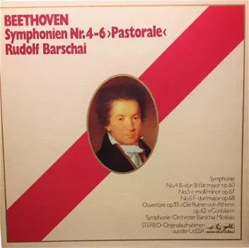 LP - Beethoven - Rudolf Barschai - 0