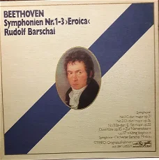 LP - Beethoven - Rudolf Barschai - Symphonien nr.1-3 'Eroica'