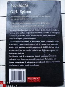 literaire thriller G.H. Ephron : Verslaafd