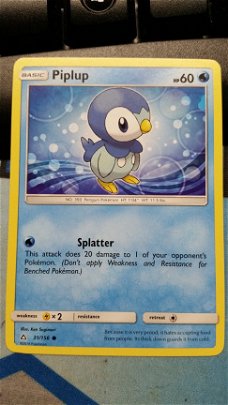 Piplup  31/156 Ultra Prism