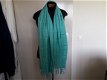 Mooie grote groene sjaal - 2 - Thumbnail