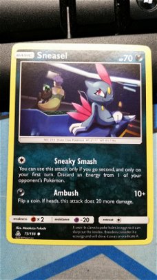 Sneasel  73/156 Ultra Prism
