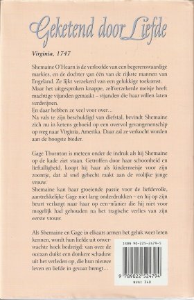 Kathleen Woodiwiss met Geketend door liefde - Afbeelding 2