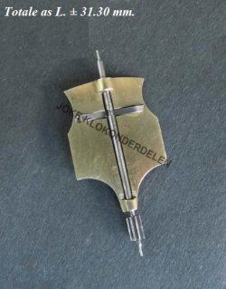 === Windvleugel Franse pendule = oud === 36355
