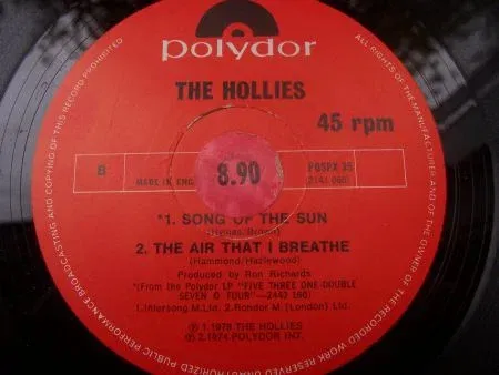 THE HOLLIES SOMETHING TO LIVE FOR - Afbeelding 3