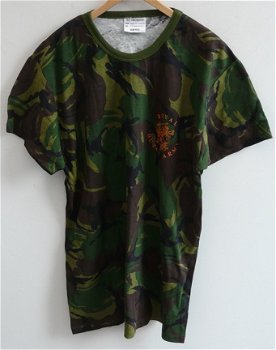 Shirt, Woodland Camouflage, Koninklijke Landmacht maat: 8595-9505, jaren'90.(Nr.1) - 1