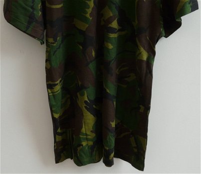 Shirt, Woodland Camouflage, Koninklijke Landmacht maat: 8595-9505, jaren'90.(Nr.1) - 8