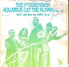 5th Dimension - Aquarius _ Let the Sunshine In Medley -1969 vinylsingle