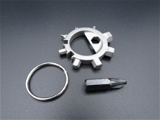 EDC gear - Multitool ring zilverkleurig