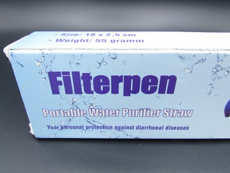 Bellyde Filterpen - portable water purifier straw - Waterfilter - 2