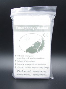 Doolland - Emergency Blanket - foliedeken, 130 x 210cm - 1
