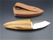 Chacheka SU617 minimes met Zebra-houten handvat & lederen schede - 3 - Thumbnail