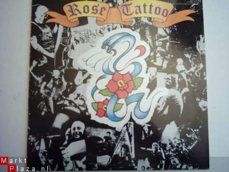 Rose Tattoo: 3 LP's - 1