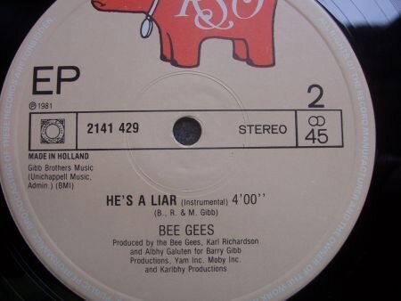 BEE GEES HE'S A LIAR 2x - Afbeelding 3