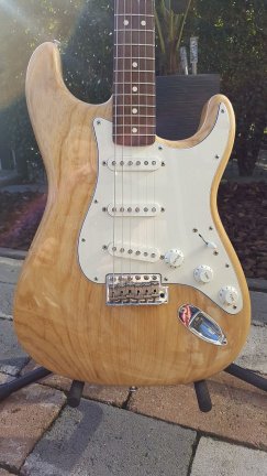 Fender stratocaster vintage reissue Usa 70's Naturel Mint - Afbeelding 2