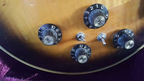 Gibson les paul custom 20th anniversary 1974 tobacco sunburst - Afbeelding 3