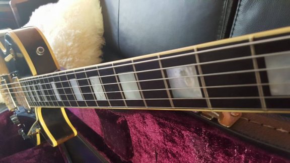 Gibson les paul custom 20th anniversary 1974 tobacco sunburst - Afbeelding 8