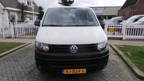 Volkswagen Transporter - 2.0 TDI 140pk DSG 2-schuifdeuren airco, navi, deurtjes achter, pdc, enz - 1