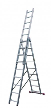 Vouwladder 3x9 treden MET trapfunctie 6,20m *NIEUW*