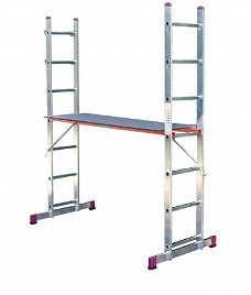 Laddersteiger 2x7 treden 4,00meter *NIEUW*