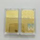 1 Troy Oz 24K verguld 999,9 Gold (goud) Credit Suisse baar! - 1 - Thumbnail