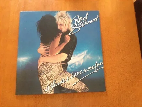 Vinyl Rod Stewart - Blondes have more fun - 0